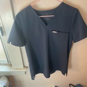 FIGS Catarina scrub top night sky